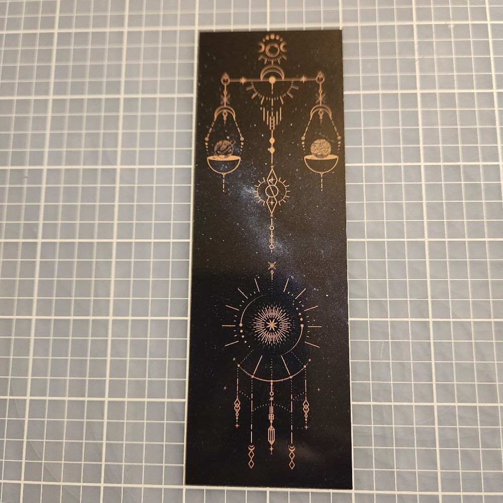 10/$10 Night Sky Bookmark Celestial Geometry Astral Geometric Stars Moon…